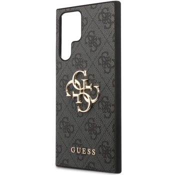 Etui Guess 4G Big Metal Logo na Samsung Galaxy S24 Ultra - czarne