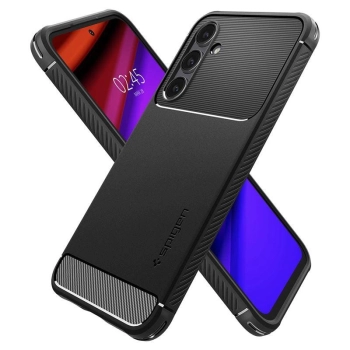 Etui Spigen Rugged Armor na Samsung Galaxy S23 FE - czarny mat