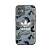 Etui Adidas OR SnapCase Camo na iPhone 12 mini - niebiesko-czarne