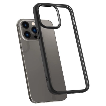 Etui Spigen Ultra Hybrid na iPhone 14 Pro - czarny mat