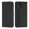 Magnet Card Case etui do Samsung Galaxy A53 5G pokrowiec portfel na karty kartę podstawka czarny