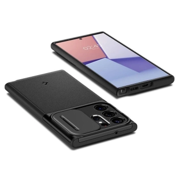 Etui Spigen Optik Armor na Samsung Galaxy S23 Ultra - czarne