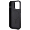 Etui Guess 4G Printed Stripes MagSafe na iPhone 13 Pro Max - czarne