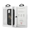 Etui Guess 4G Big Metal Logo na iPhone 12 Pro Max - szare