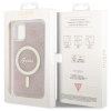 Etui Guess 4G MagSafe na iPhone 11 - różowe