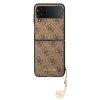 Guess GUHCZF4GF4GBR F721 Z Flip 4 brązowy/brown hard case 4G Charms Collection