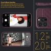 Etui Caseology Parallax Mag z MagSafe na iPhone 15 Pro - burgundowe