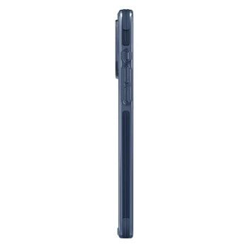 Etui UNIQ Combat Magclick Charging do iPhone 15 Pro - niebieskie