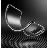 Clear Color case żelowy pokrowiec etui z metaliczną ramką Samsung Galaxy A72 4G czerwony
