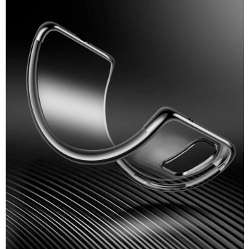Clear Color case żelowy pokrowiec etui z metaliczną ramką Samsung Galaxy A72 4G niebieski