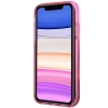 Etui Karl Lagerfeld Glitter Choupette Head na iPhone 11 / Xr - różowe
