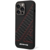 Etui AMG Checkered Flag Pattern MagSafe na iPhone 14 Pro Max - czarne