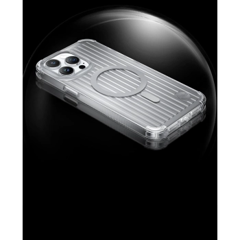 Kingxbar PQY Go Out Series magnetyczne etui iPhone 14 Pro MagSafe czarne