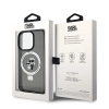 Etui Karl Lagerfeld Ring Stand Karl&Choupettte MagSafe na iPhone 14 Pro - czarne
