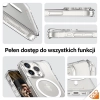 Etui PanzerGlass HardCase z MagSafe z D3O i certyfikatem Military Grade na iPhone 15 Pro - przezroczyste