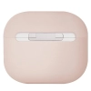 Etui Uniq Lino Silicone na AirPods 3 - różowe