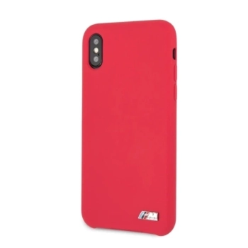 Etui BMW Silicone M Collection na iPhone X / Xs - czerwone