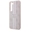 Guess GUHCS23MP4RPSP S23+ S916 różowy/pink hardcase 4G Printed Stripe