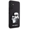 Etui Karl Lagerfeld Saffiano Karl&Choupette na Samsung Galaxy A34 5G - czarne