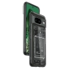 Etui Spigen Ultra Hybrid na Google Pixel 8 - ciemnoszare (wzór Zero One)