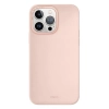 Etui Uniq Lino na iPhone 14 Pro Max - różowe