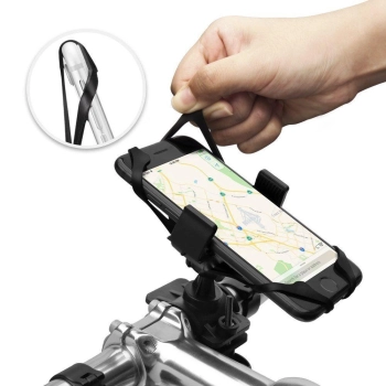 Uchwyt na telefon Spigen A250 na kierownicę roweru - czarny