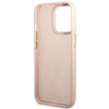 Etui Guess 4G Vintage Gold Logo na iPhone 14 Pro - różowe