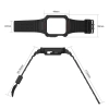 Protect Strap Band opaska z etui do Apple Watch 7 / 6 / 5 / 4 / 3 / 2 / SE (41 / 40 / 38mm) obudowa pancerny pokrowiec na zegarek czarny / czerwony