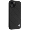 Etui BMW Leather Quilted na iPhone 14 - czarne