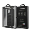 Etui AMG Leather Debossed Lines na iPhone 14 - czarne