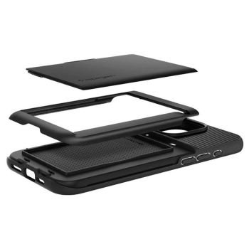 Etui Spigen Slim Armor CS na iPhone 15 Pro - czarne