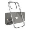 Spring Case etui iPhone 14 Pro silikonowy pokrowiec z ramką czarne