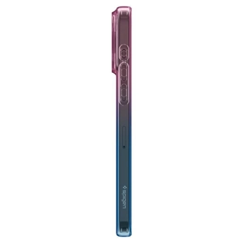 Etui Spigen Liquid Crystal na iPhone 15 Pro - różowo-niebieskie