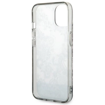 Etui Guess Porcelain Collection na iPhone 14 Plus - szare