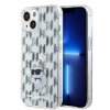 Etui Karl Lagerfeld Monogram Choupette na iPhone 15 - przezroczyste