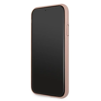 Etui Guess 4G Big Metal Logo na iPhone 11 / Xr - różowe
