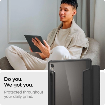Etui Spigen Ultra Hybrid Pro na Samsung Galaxy Tab S9 11'' X710 / X716B - czarne