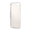 Etui Guess Glitter Triangle na iPhone 7 / 8 / SE 2020 / SE 2022 - złote