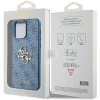 Etui Guess 4G Big Metal Logo na iPhone 15 Pro - niebieskie