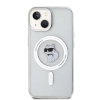Etui Karl Lagerfeld IML Choupette MagSafe na iPhone 15 - przezroczyste