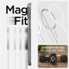 Etui Spigen Crystal Hybrid MagSafe na iPhone 15 - przezroczysto-białe