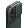 Etui Spigen Optik Armor Mag z MagSafe na iPhone 15 Pro - ciemnozielone