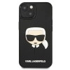 Etui Karl Lagerfeld 3D Rubber Karl's Head na iPhone 13 mini - czarne
