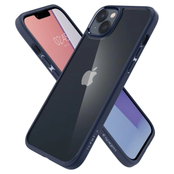 Etui Spigen Ultra Hybrid na iPhone 14 Plus - niebieskie