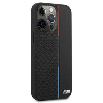 Etui BMW M Collection Triangles na iPhone 13 Pro / iPhone 13 - czarne