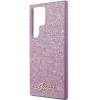 Etui Guess Glitter Script na Samsung Galaxy S24 Ultra - fioletowe