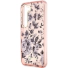 Etui Guess Flower Collection na Samsung Galaxy S23+ - różowe
