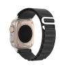 Sportowy pasek ze sprzączką do Apple Watch Ultra / 9 / 8 / 7 / 6 / SE / 5 / 4 / 3 / 2 / 1 (42, 44, 45, 49 mm) Dux Ducis Strap GS Version - czarny