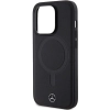 Etui Mercedes Smooth Leather MagSafe na iPhone 14 Pro - czarne