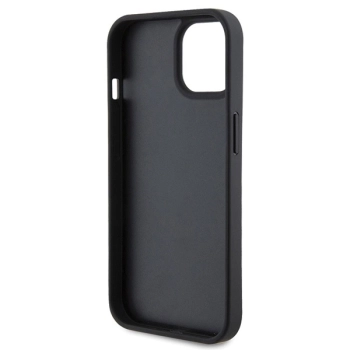 Etui Ferrari Quilted Metal Logo na iPhone 15 - czarne
